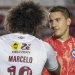 Luciano Sánchez fala pela primeira vez após lesão em lance com Marcelo: 'Não foi intencional'
