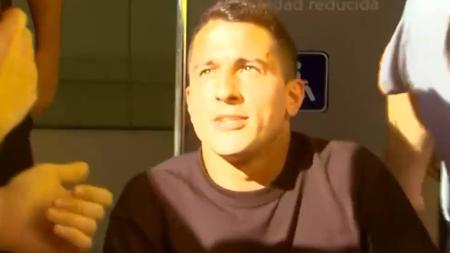 Luciano Sánchez ficou internado apenas um dia e aguarda por cirurgia no joelho esquerdo