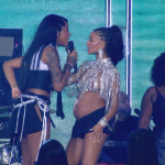 Ludmilla e Brunna Gonçalves revelam nome da primeira filha na festa do BBB 25