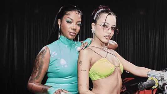 Ludmilla se apresentou ao lado da argentina Emilia Mernes