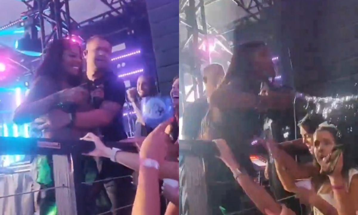 Vídeo: Ludmilla 'se vinga' após atitude desagradável de fã durante show
