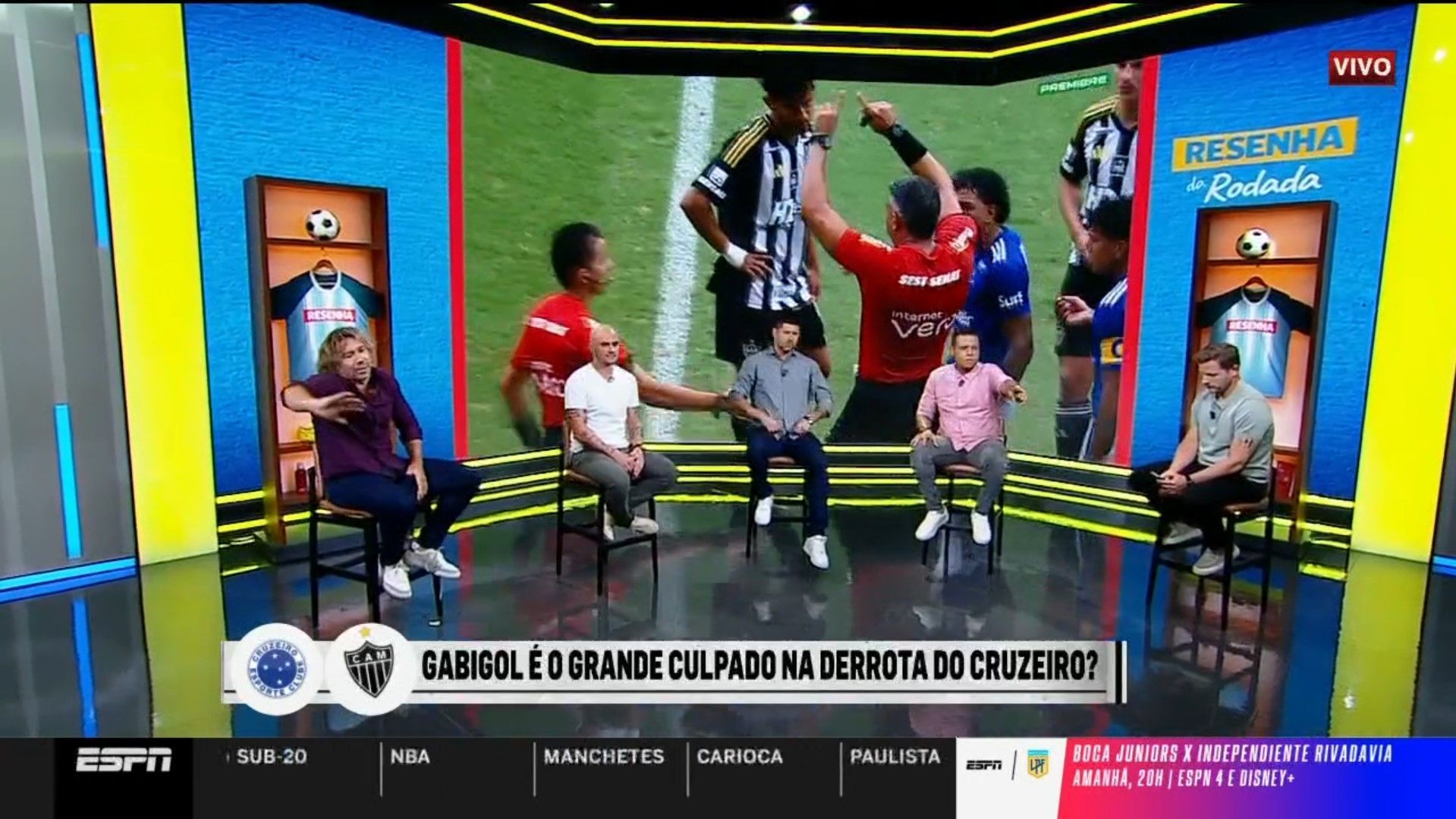 Lugano, ex-São Paulo, tem opinião forte sobre expulsão de Gabigol, do Cruzeiro