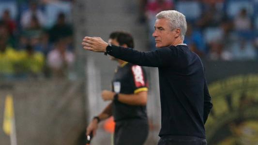 Luís Castro na última partida entre Botafogo e Cuiabá na Arena Pantanal, em 2022