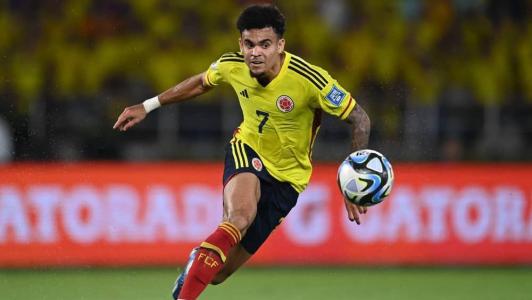 Luis Díaz fez os dois gols da Colômbia na vitória sobre o Brasil