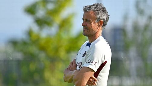 Luis Enrique, técnico do PSG