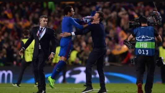 Luis Enrique treinou Neymar no Barcelona e pode reencontrá-lo no PSG