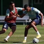 Palmeiras faz penúltimo treino antes de enfrentar o Atlético com ausências