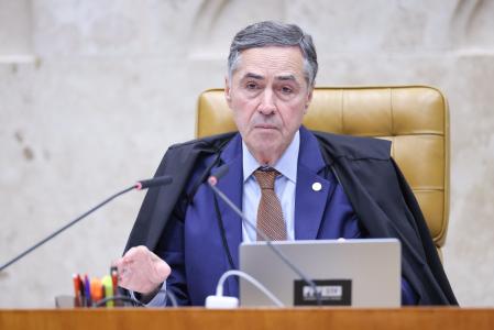 O presidente do Supremo Tribunal Federal, Luís Roberto Barroso