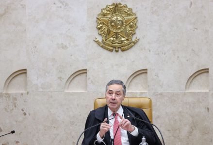 O presidente do Supremo Tribunal Federal, Luís Roberto Barroso