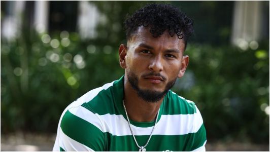 Luís Suárez, atacante colombiano e novo reforço do Sporting, de Portugal