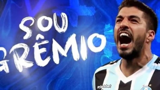 Luís Suárez foi anunciado pelo Grêmio neste sábado (31)