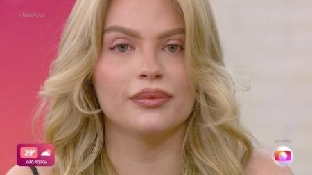 Luísa Sonza chora ao vivo no 'Mais Você' após ler carta sobre término