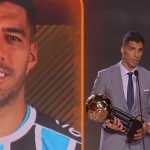Suárez, do Grêmio, é eleito o craque do Campeonato Brasileiro no Bola de Prata