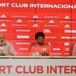 De volta ao Inter, atacante Luiz Adriano prevê estreia no Gre-Nal no domingo