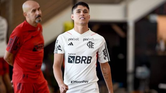 Luiz Araújo já está em atividade no Flamengo
