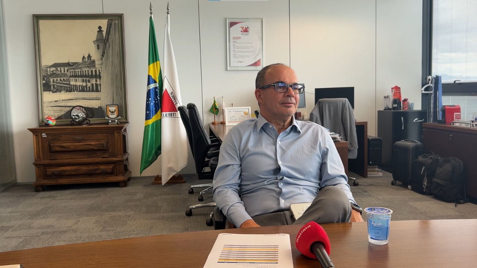 Secretário de Fazenda de Zema detalha projeções para dívida de Minas sob o Propag