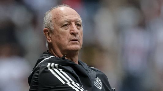 Luiz Felipe Scolari, o Felipão, técnico do Atlético