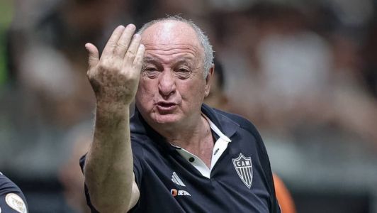 Luiz Felipe Scolari, técnico do Atlético
