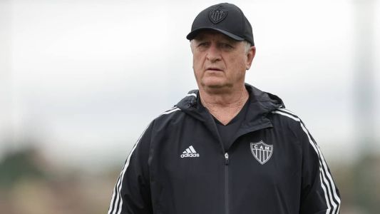 Luiz Felipe Scolari tem contrato até o fim de 2024 com o Atlético
