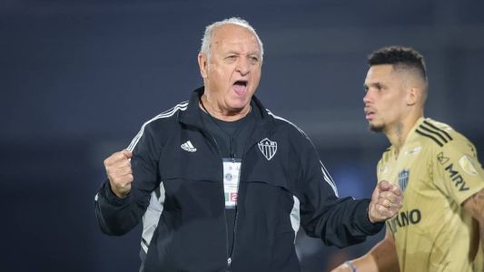 Luiz Felipe Scolari, técnico do Atlético desde 16 de junho; ele tem vínculo até o fim de 2024