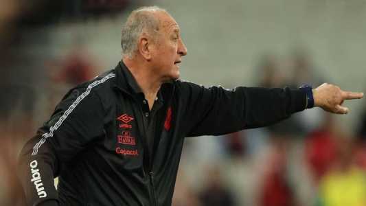 Luiz Felipe Scolari assinou contrato com o Atlético até dezembro de 2024