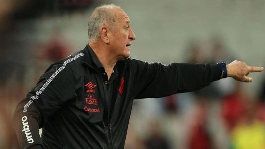 Luiz Felipe Scolari assinou contrato com o Atlético até dezembro de 2024