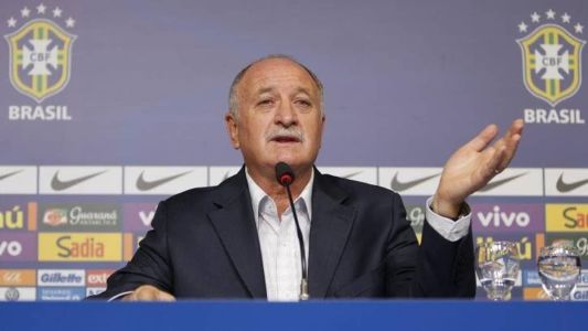 Luiz Felipe Scolari em 2014, durante a segunda passagem pela Seleção Brasileira