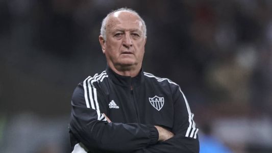 Luiz Felipe Scolari, o Felipão, técnico do Atlético
