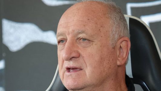 Luiz Felipe Scolari, o Felipão, técnico do Atlético desde a semana passada