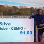 Luiz Maurício alcança 2ª melhor marca do mundo no lançamento de dardo