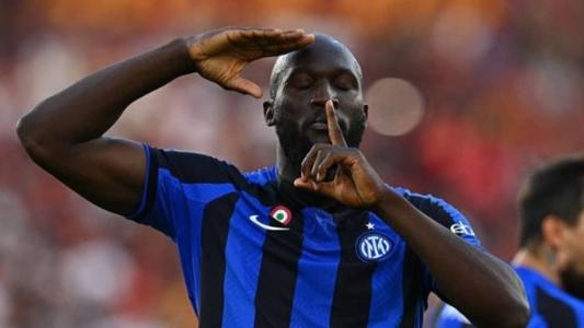 Lukaku marcou um dos gols da vitória da Inter sobre a Roma