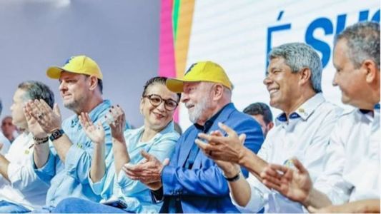 Lula participou da abertura da Bahia Farm Show