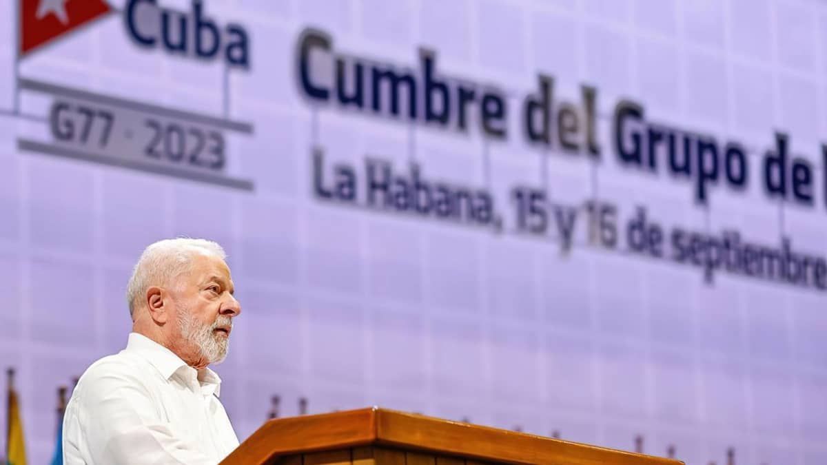 Lula critica multinacionais de tecnologia durante discurso em Cuba