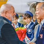 Lula chega a Hiroshima para participar de cúpula do G7