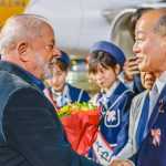 Lula chega a Hiroshima para participar de cúpula do G7