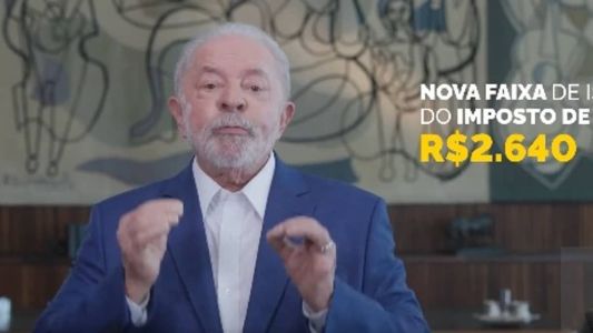 Lula durante pronunciamento