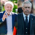 Lula elogia contratação de Ancelotti, mas diz que problema do Brasil é 'safra' de jogadores