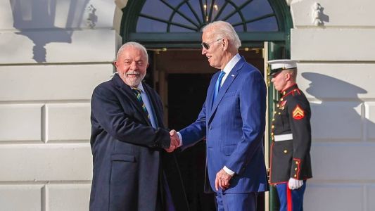 Lula e Biden se encontraram em Washington, nesta sexta-feira (10)