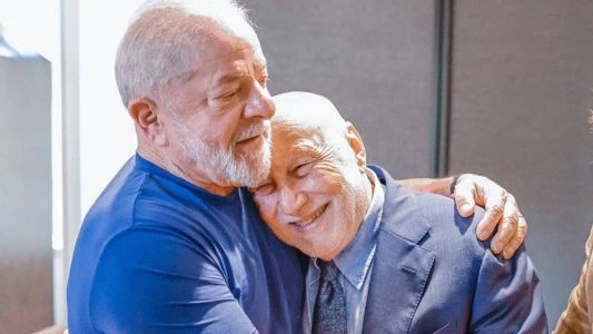 Lula e Domenico De Masi se encontraram pela última vez em junho