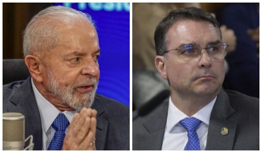 Presidente Lula comentou lançamento de pré-candidatura de senador Flávio Bolsonaro
