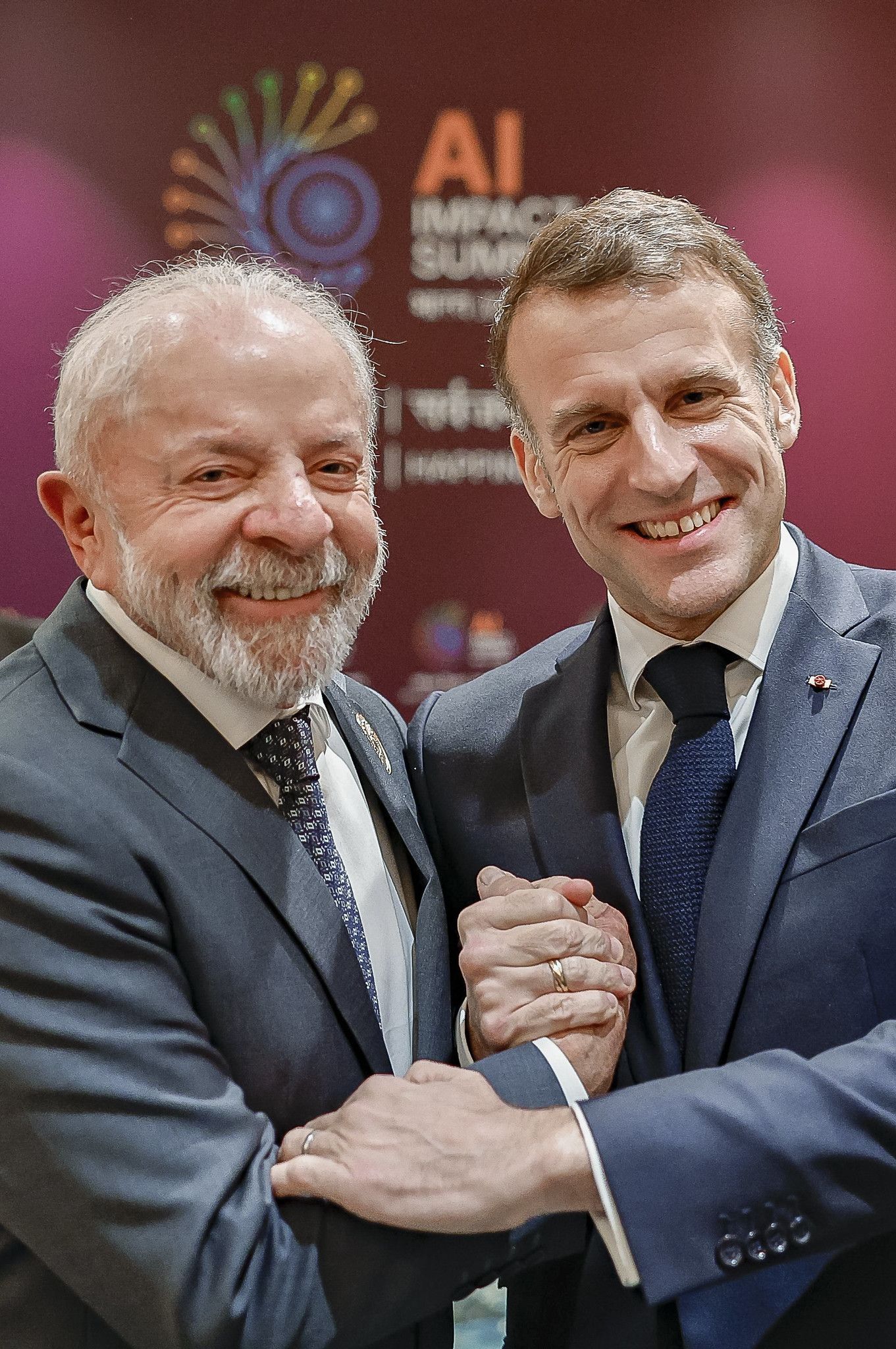 Em reunião na Índia, Macron convida Lula para participar da cúpula do G7