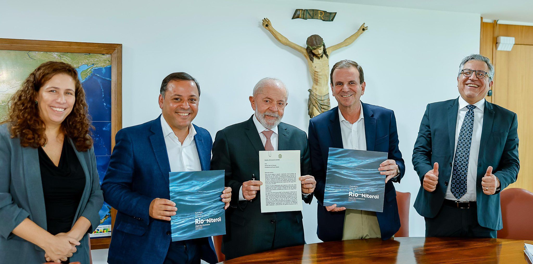 Lula referenda candidatura do Rio e Niterói como sedes do Pan de 2031