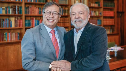 Lula e Petro estiveram juntos em Brasília no fim de maio