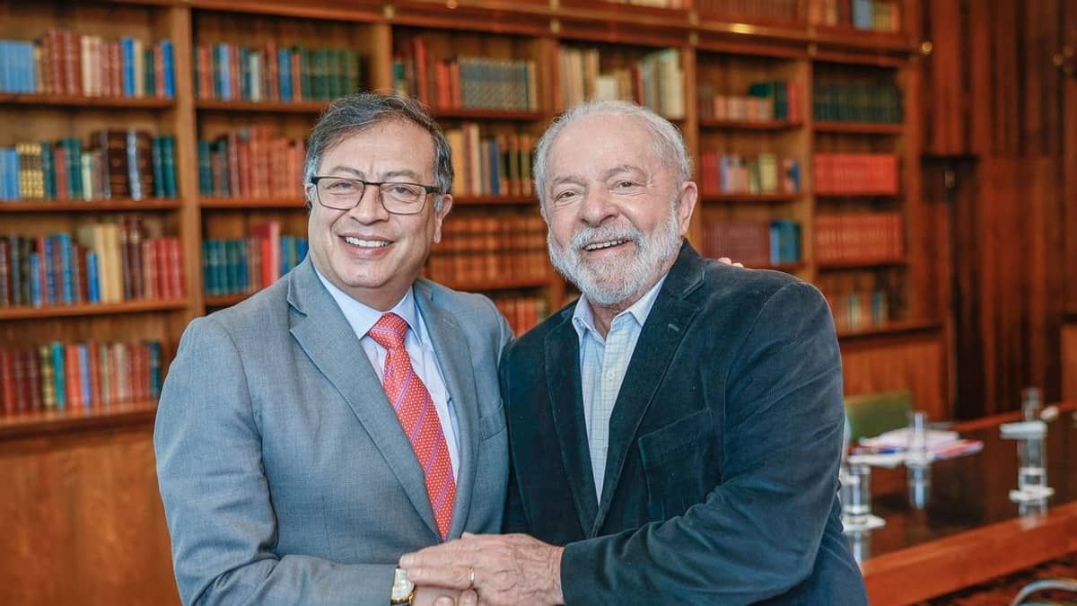 Lula e Petro, presidente da Colômbia, se reúnem para tratar da Amazônia