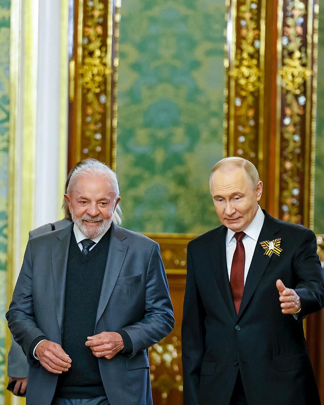 Lula discute situação na Venezuela em ligação com Putin