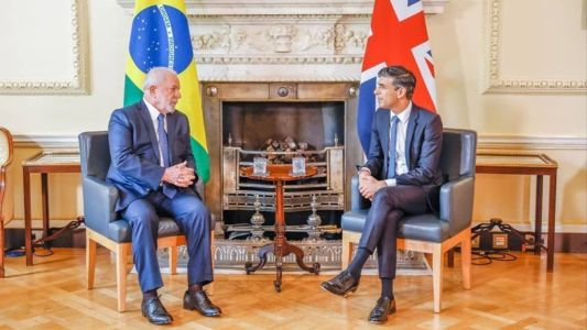 Lula e Sunak conversaram em Londres