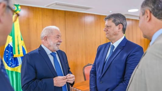 Lula e Tarcísio se reuniram, pela primeira vez, em janeiro, no Palácio do Planalto