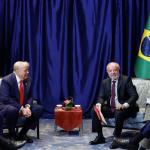 Trump parabeniza Lula por aniversário, mas desconversa sobre tarifas