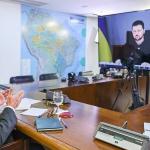 Presidente da Ucrânia, Volodymyr Zelensky quer se encontrar com Lula na cúpula do G7