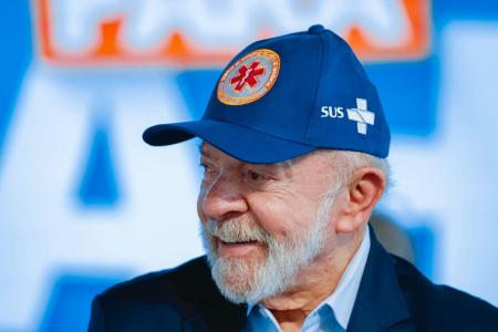 O presidente Luiz Inácio Lula da Silva
